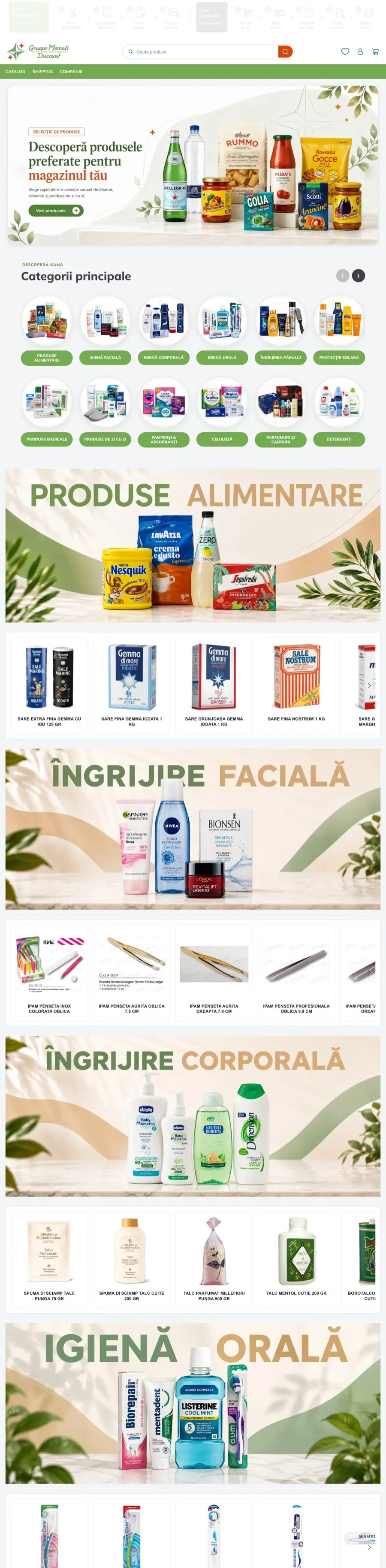 Desktop view of gruppo-mercati.ro